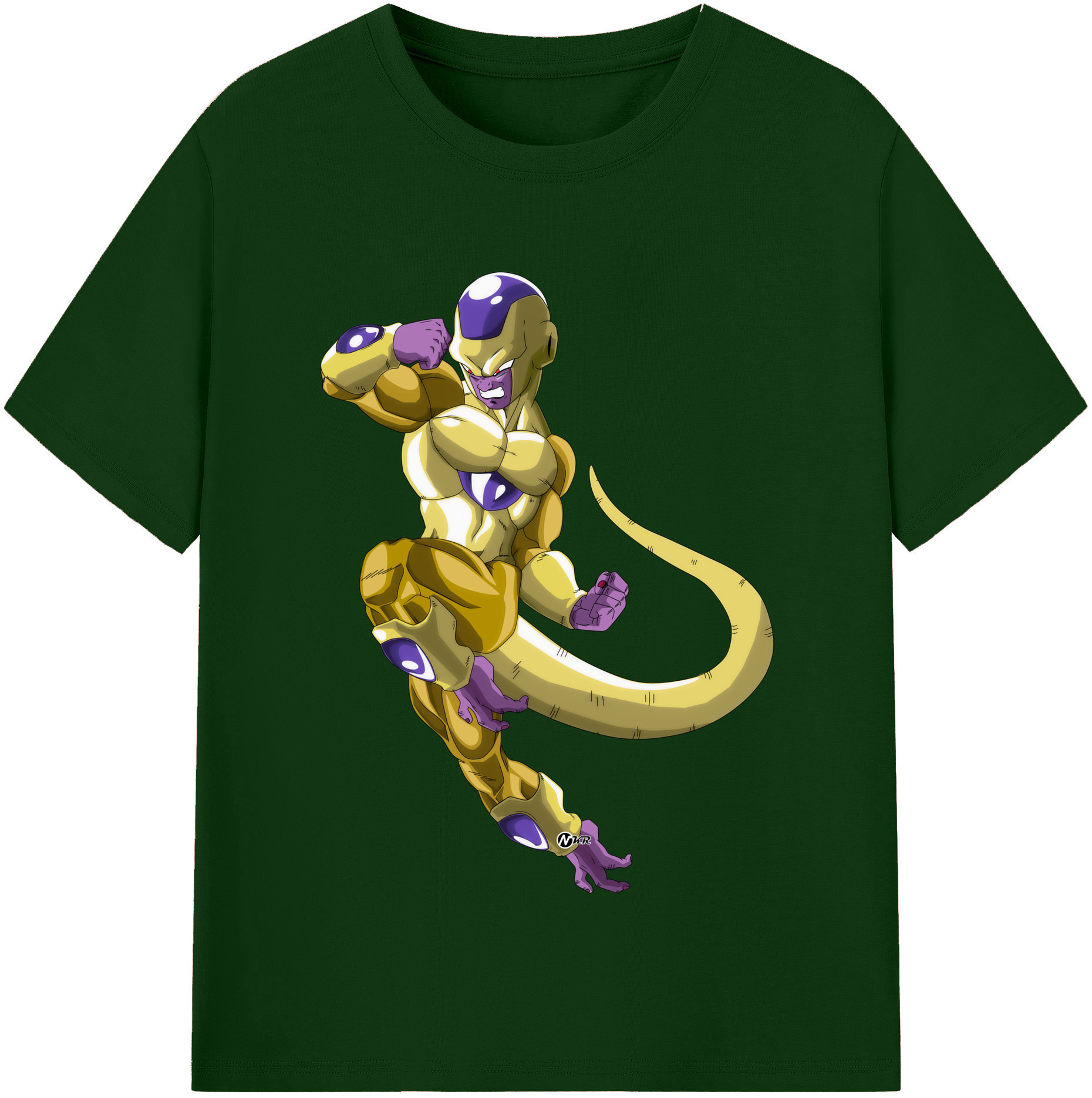 （画像用） ドラゴンボール フリーザ DRAGON BALL Frieza 綿100％半袖Tシャツ（フロントプリント）